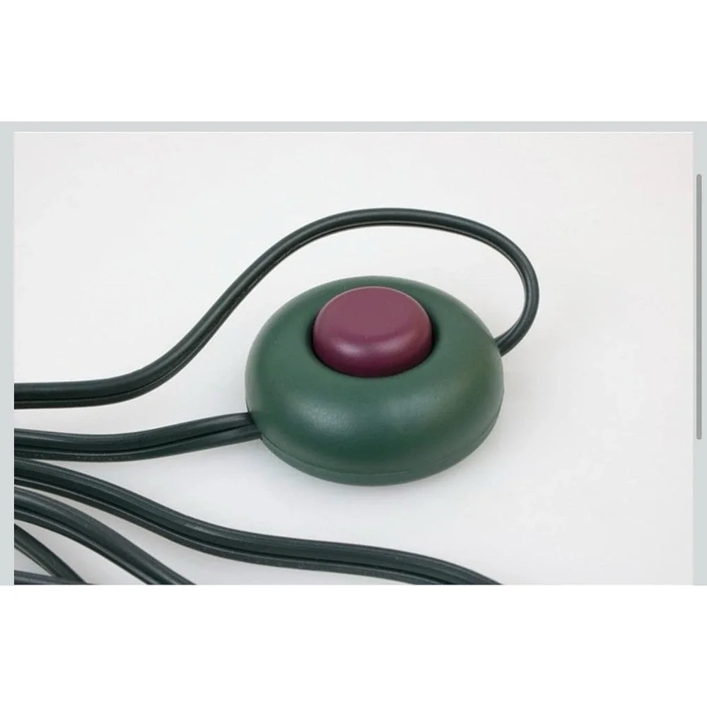 NEW Indoor 9Ft Extension Cord W/On/Off Foot Switch Christmas Tree Switch 2-Prong